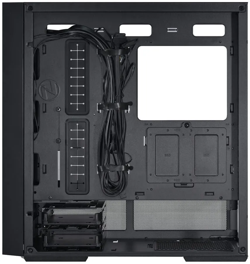Boitier Moyen Tour ATX Lian-Li Lancool 206 avec panneau vitré (Noir)
