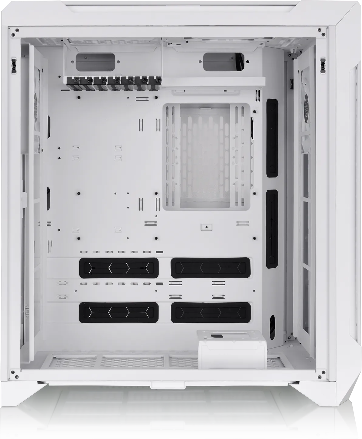 Boitier Moyen Tour E-ATX Thermaltake Centralized Thermal Efficiency C700 Air avec panneaux vitrés (Blanc)