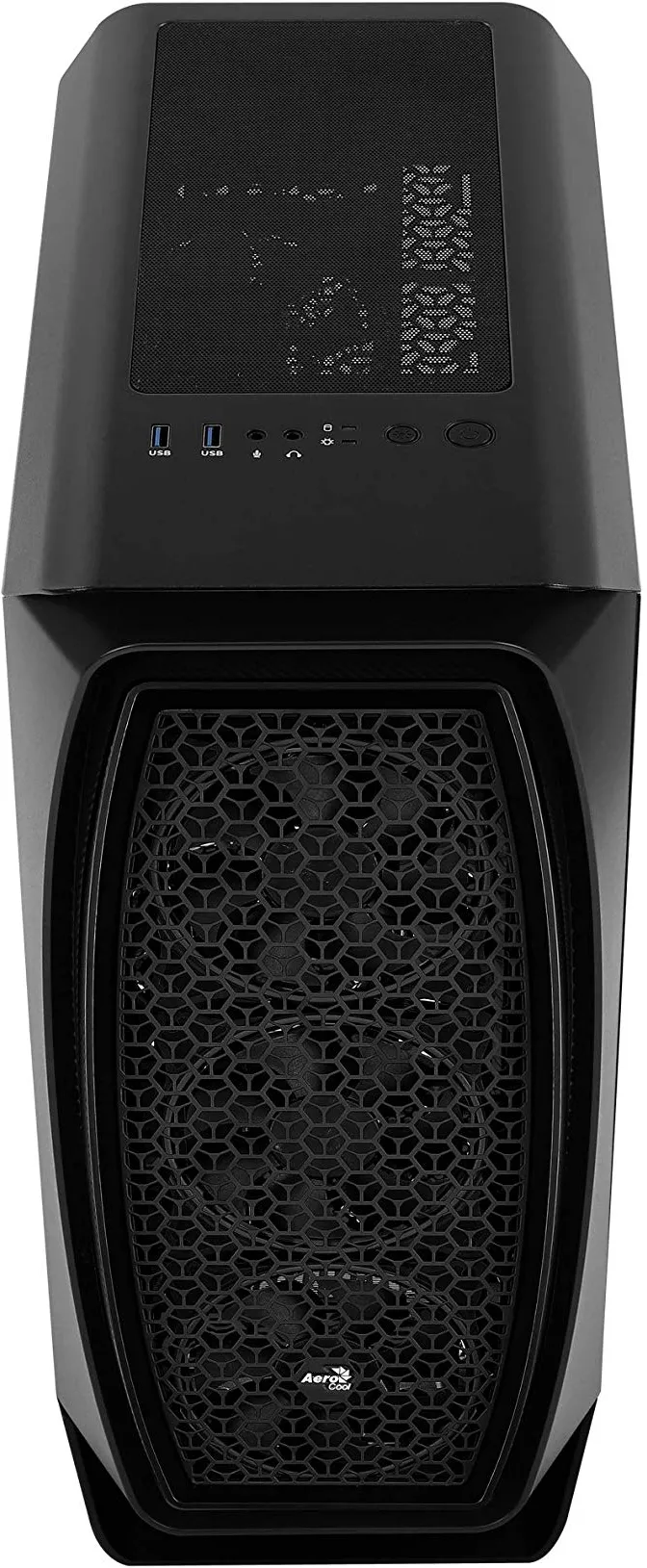 Boitier Mini Tour Micro ATX AeroCool Aero One Mini Eclipse avec panneau vitré (Noir)