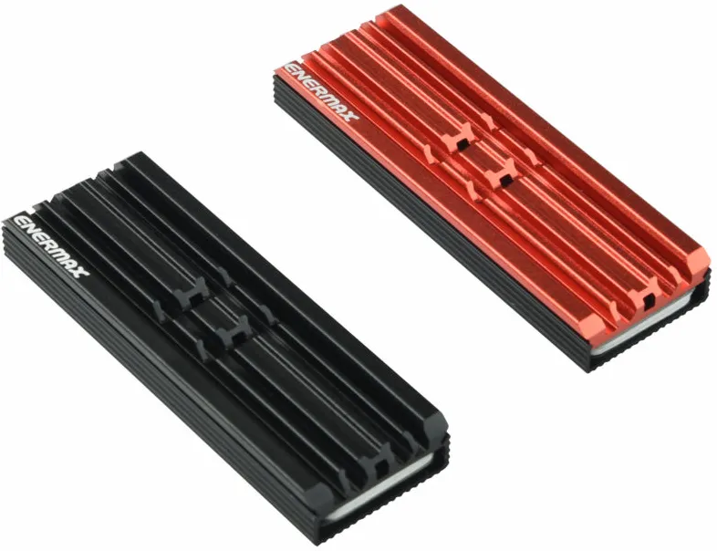Dissipateur thermique pour SSD M.2 2280 Enermax ESC001 (Rouge)