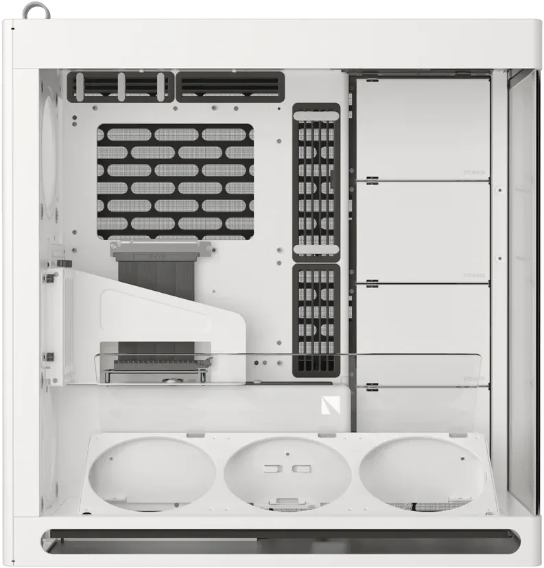 Boitier Grand Tour ATX HAVN HS420 VGPU avec  panneaux vitrés (Blanc)