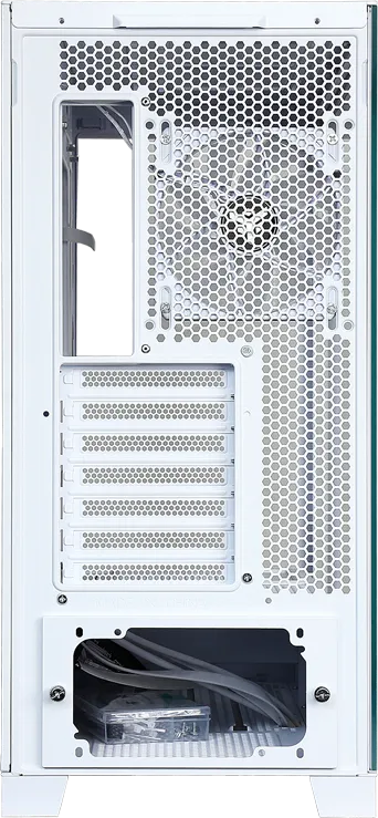 Boitier Moyen Tour ATX iTek Showbui 45 RGB avec panneaux vitrés (Blanc)