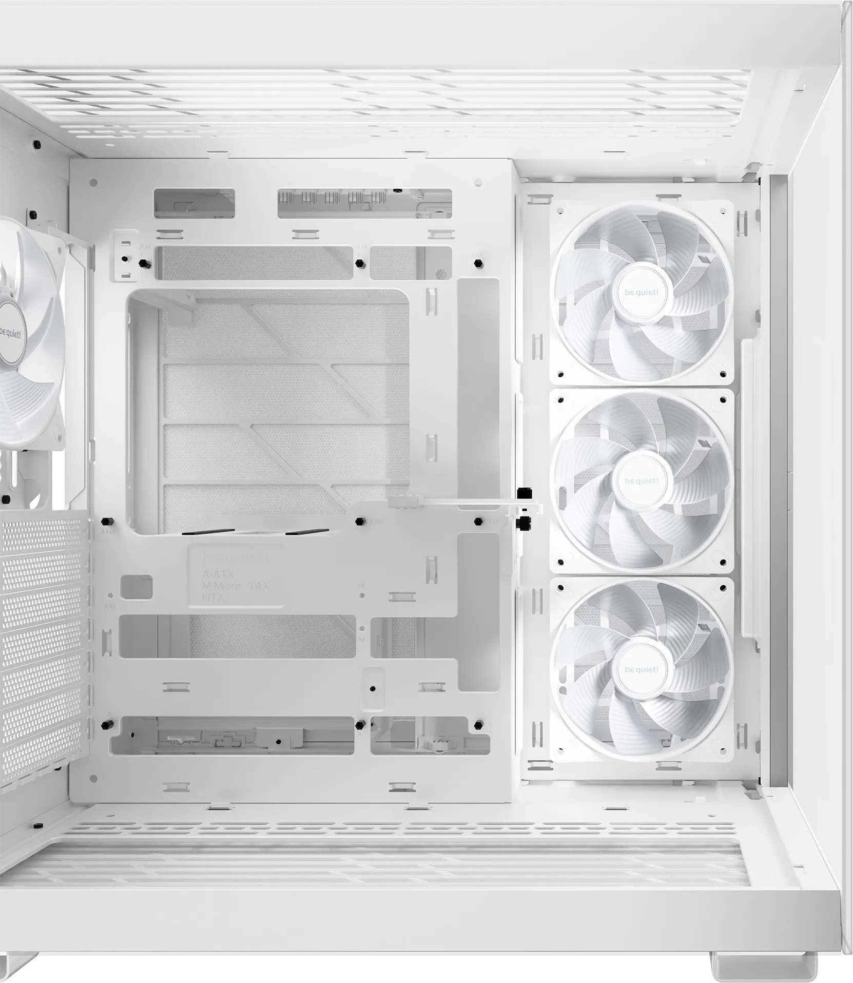 Boitier Moyen Tour ATX be quiet! Light Base 600 LX RGB avec panneaux vitrés (Blanc)