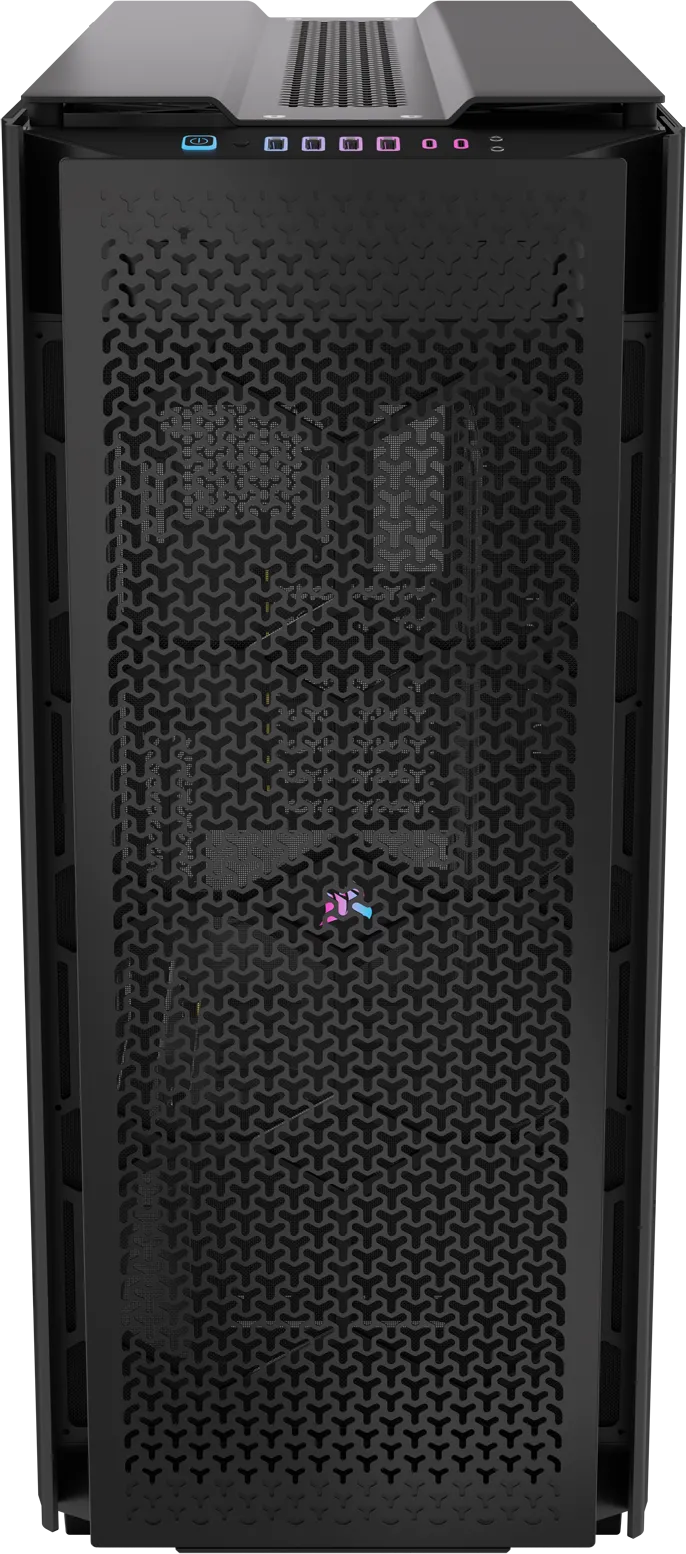 Boitier Grand Tour E-ATX Corsair 9000D Airflow RGB avec panneau vitré (Noir)