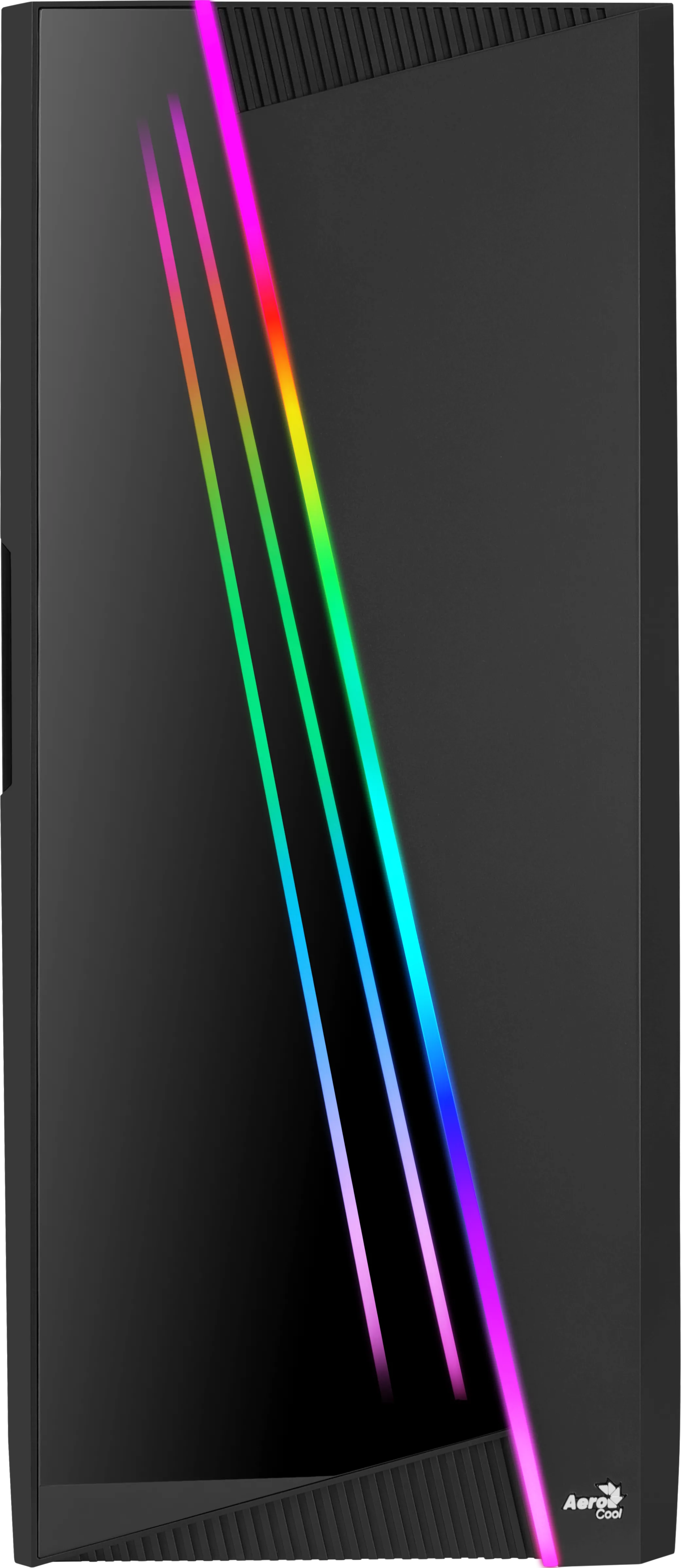 Boitier Moyen Tour ATX AeroCool Mirage V2 RGB avec panneau vitré (Noir)