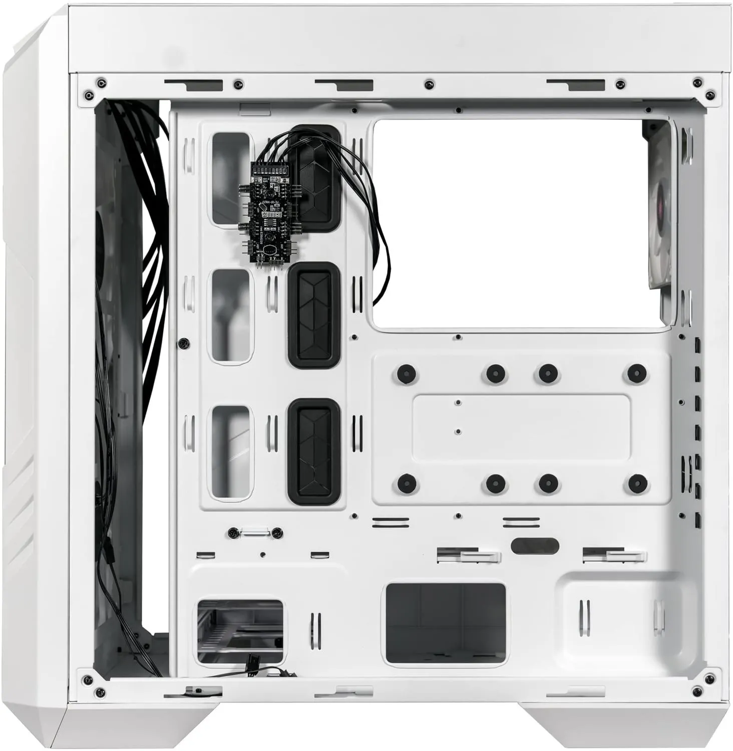 Boitier Moyen Tour ATX Cooler Master Haf 500 RGB avec panneau vitré (Blanc)