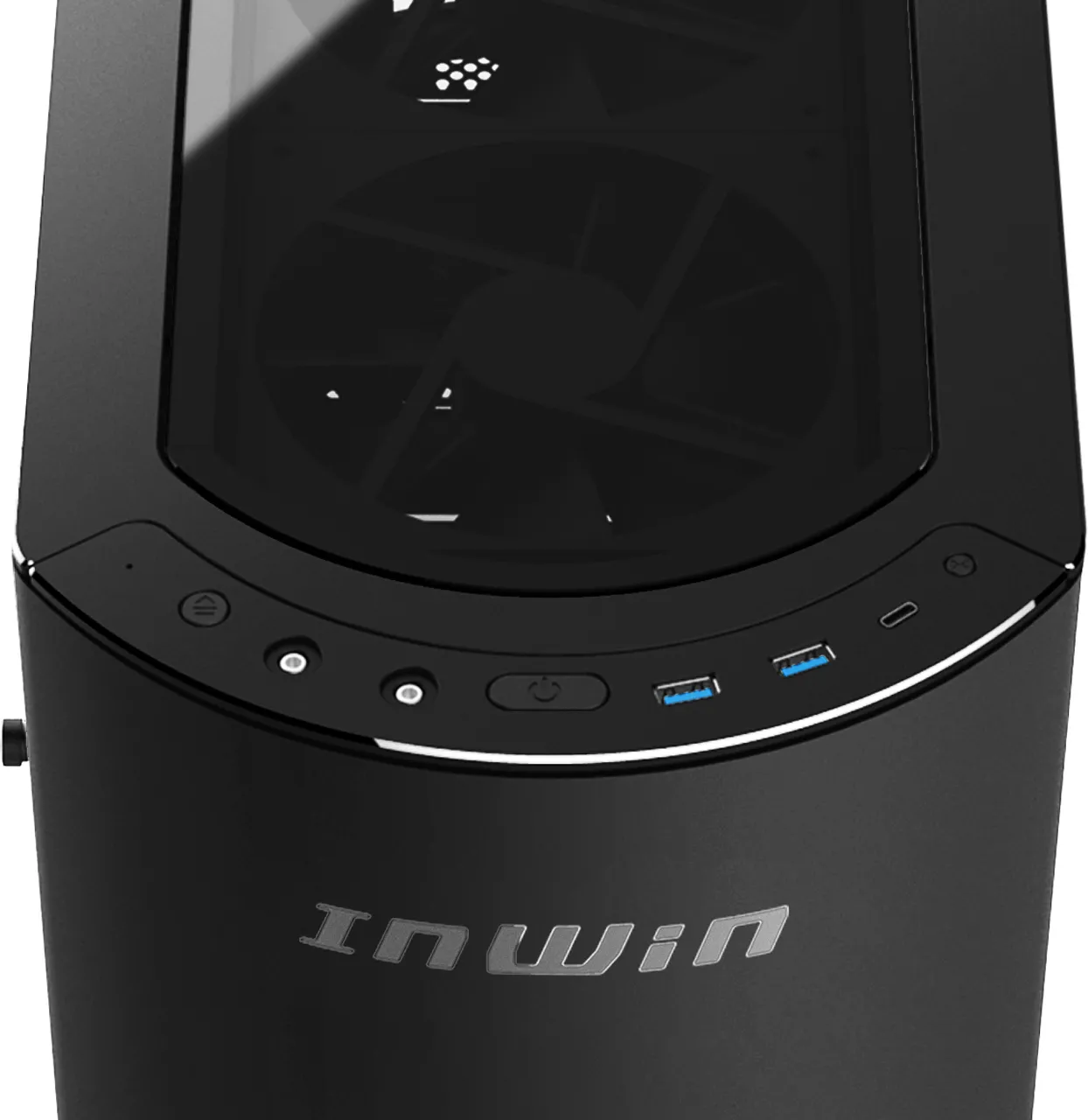 Boitier Grand Tour E-ATX InWin 915 RGB avec panneau vitré (Noir)