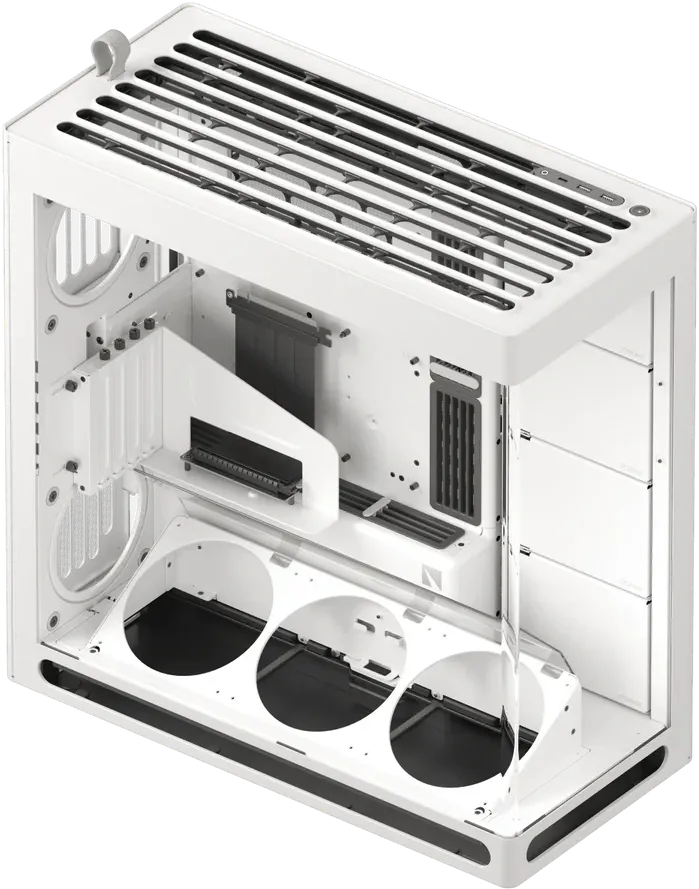 Boitier Grand Tour ATX HAVN HS420 VGPU avec  panneaux vitrés (Blanc)