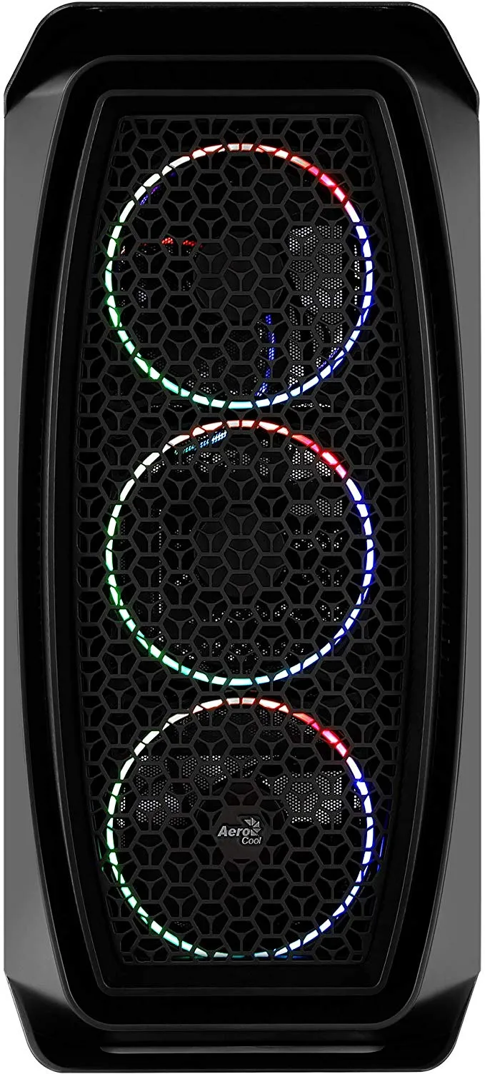 Boitier Mini Tour Micro ATX AeroCool Aero One Mini Eclipse avec panneau vitré (Noir)