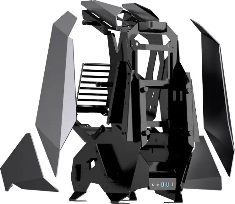 Boitier Grand Tour E-ATX Jonsbo Mod5 RGB avec panneaux vitrés (Noir)