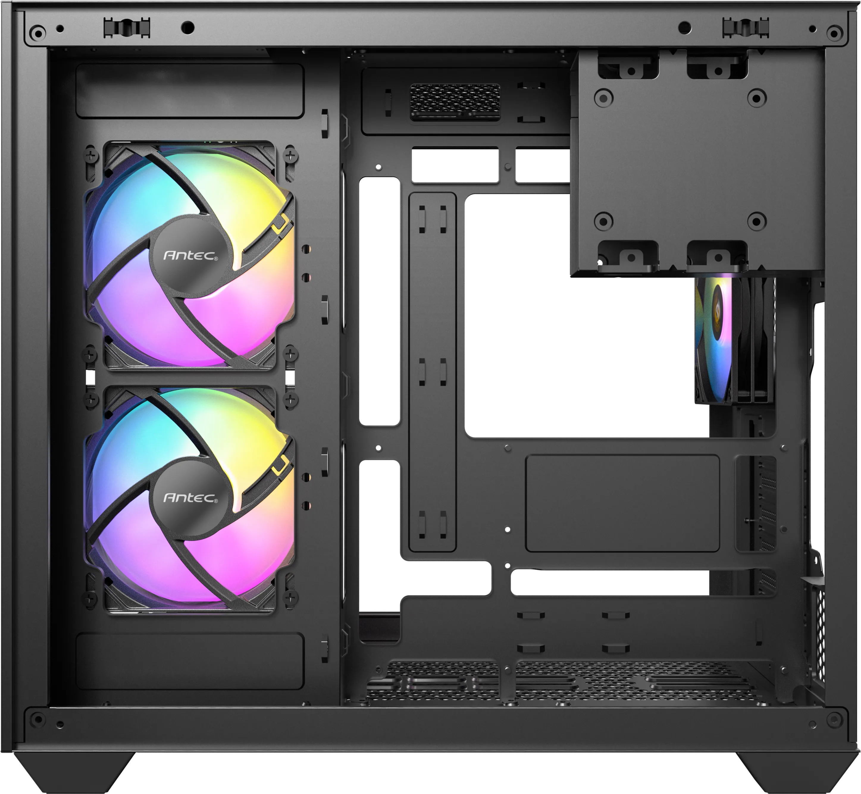 Boitier Moyen Tour ATX Antec CX800 RGB avec panneaux vitrés (Noir)