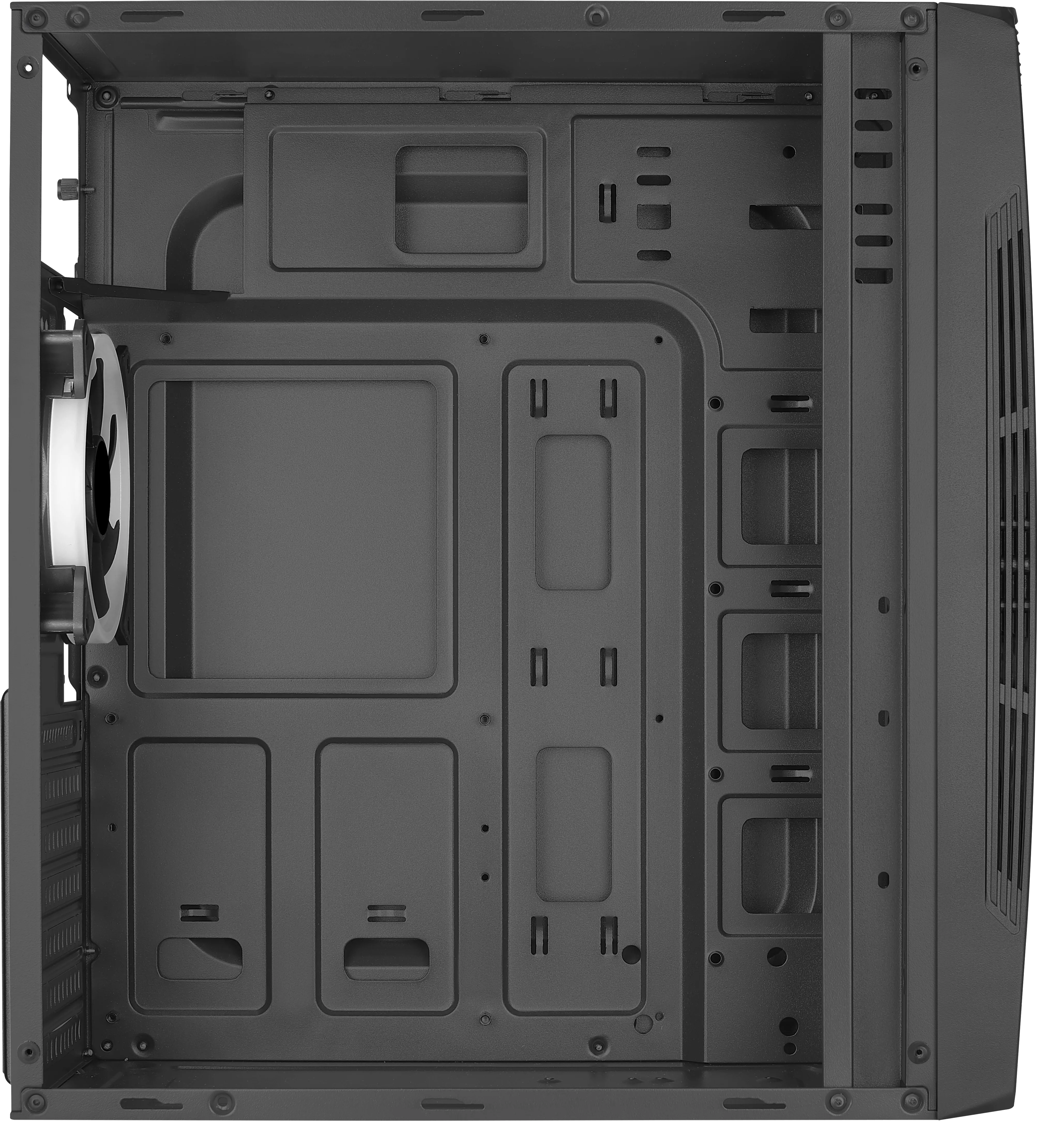 Boitier Moyen Tour ATX AeroCool Talon-G RGB avec panneaux vitrés (Noir) 