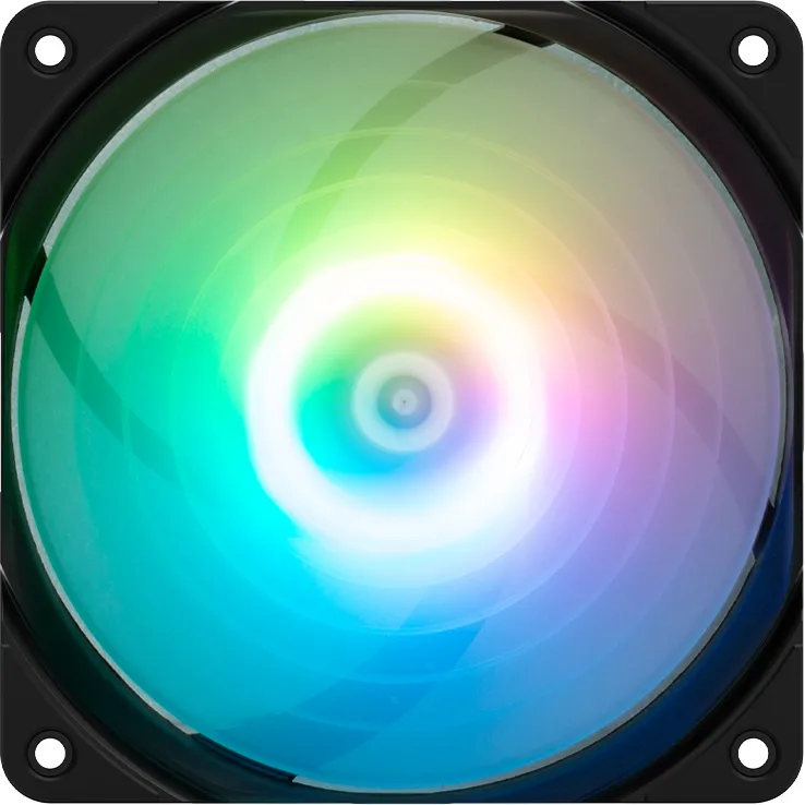 Ventilateur de boitier Zalman AF Reverse RGB - 12cm (Noir)