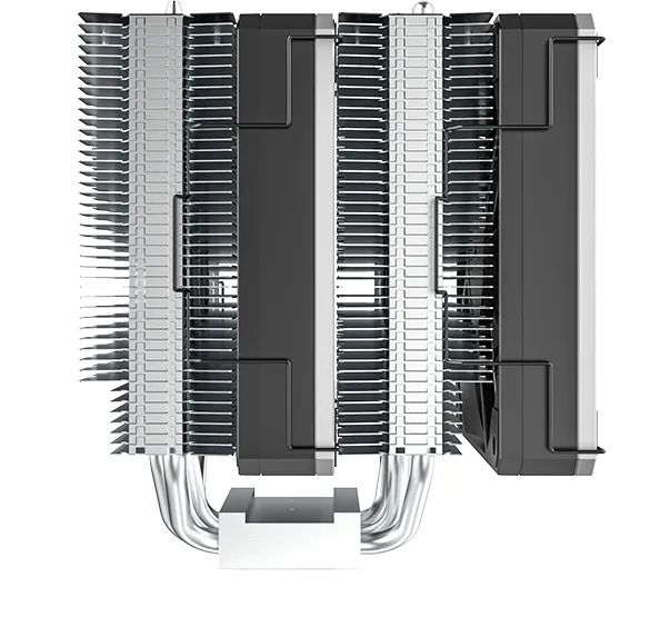 Ventilateur pour processeur Montech Metal DT24 Base (Noir)