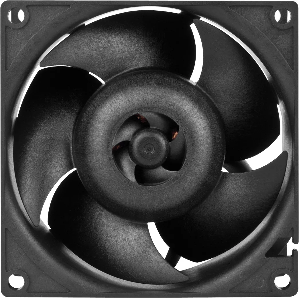 Lot de 4 Ventilateurs de serveur Arctic S8038-10K - 8cm (Noir)