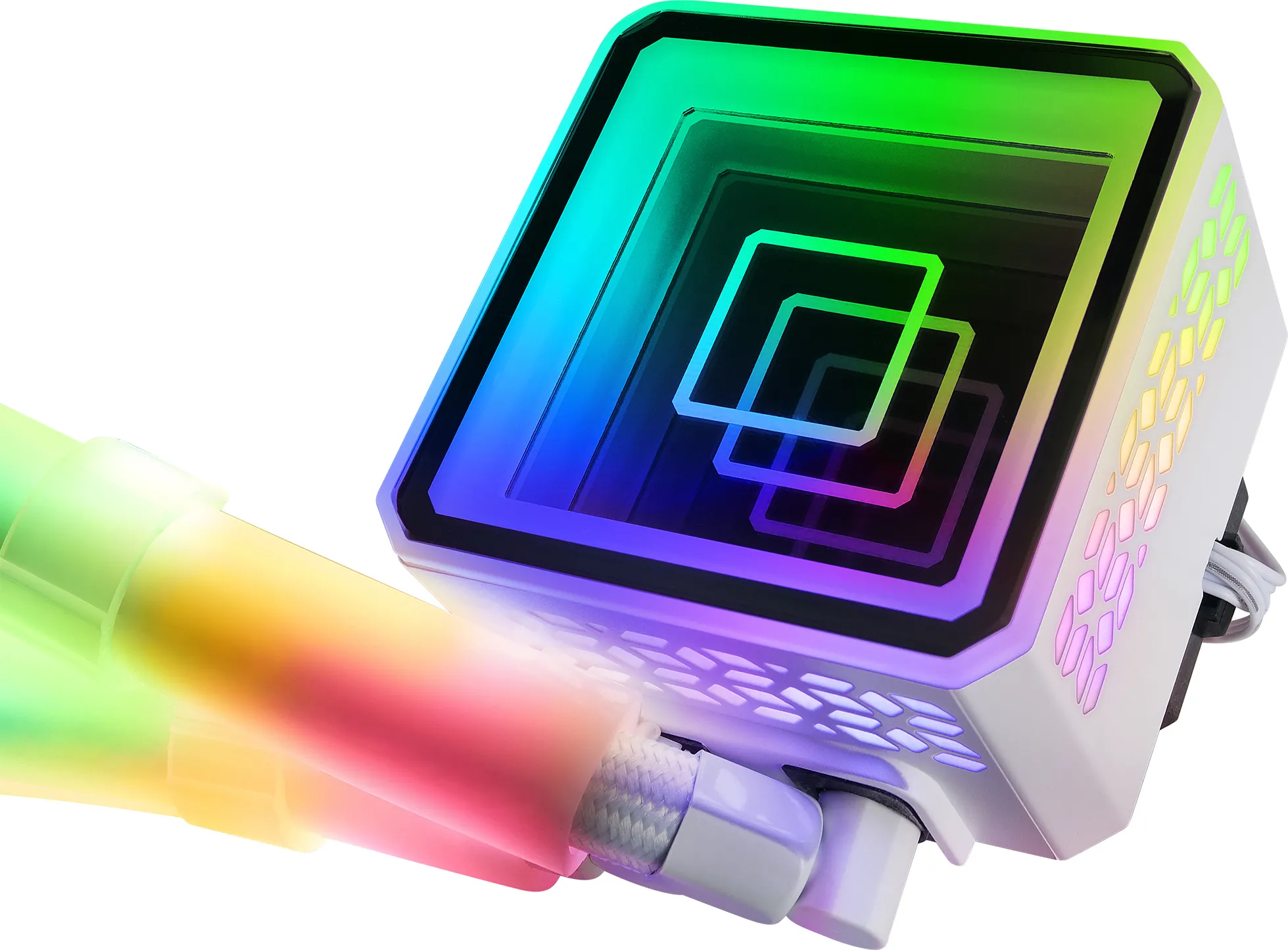 Kit Watercooling AIO Mars Gaming ML-Ultra RGB - 240mm (Blanc)