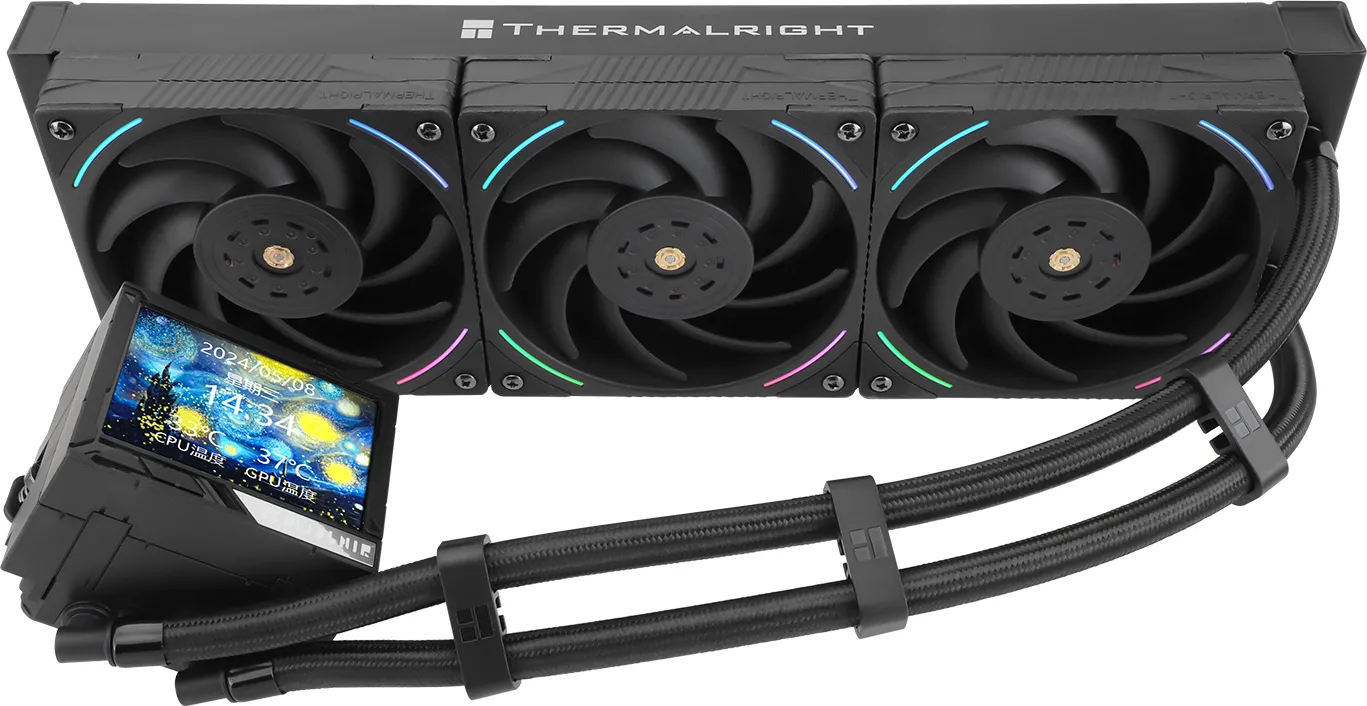 Kit Watercooling AIO Thermalright Mjolnir Vision RGB - 360mm (Noir)
