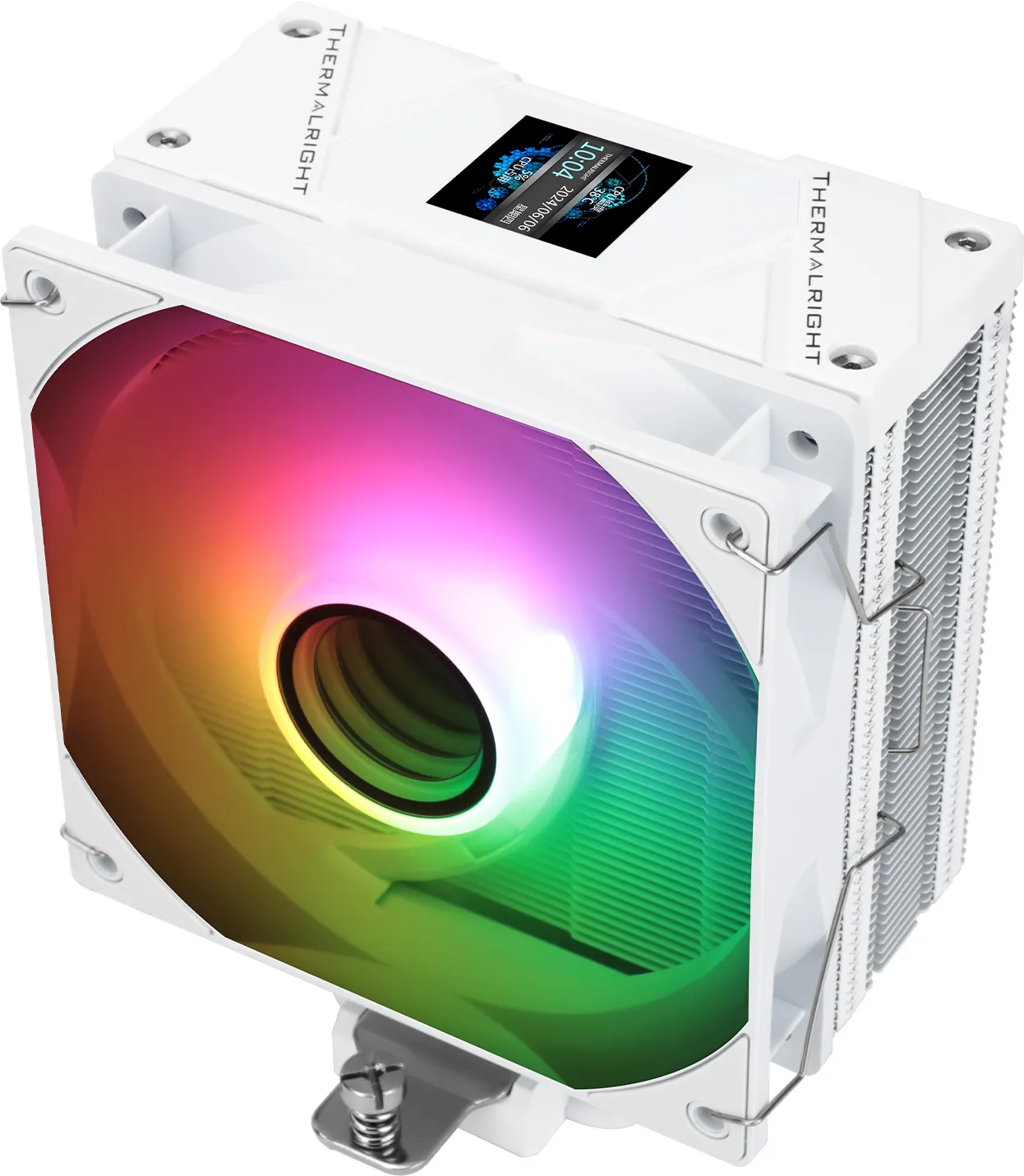 Ventilateur pour processeur Thermalright Assassin Spirit 120 Vision RGB (Blanc)