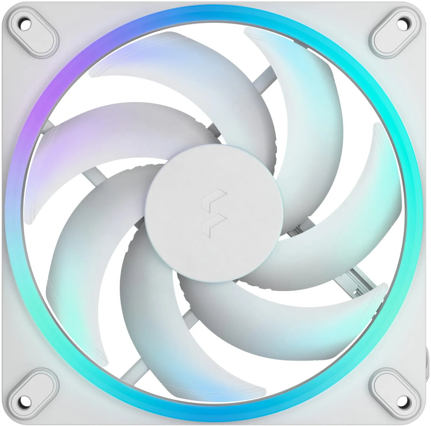 Ventilateur de boitier Fractal Design Momentum RGB - 14cm (Blanc)
