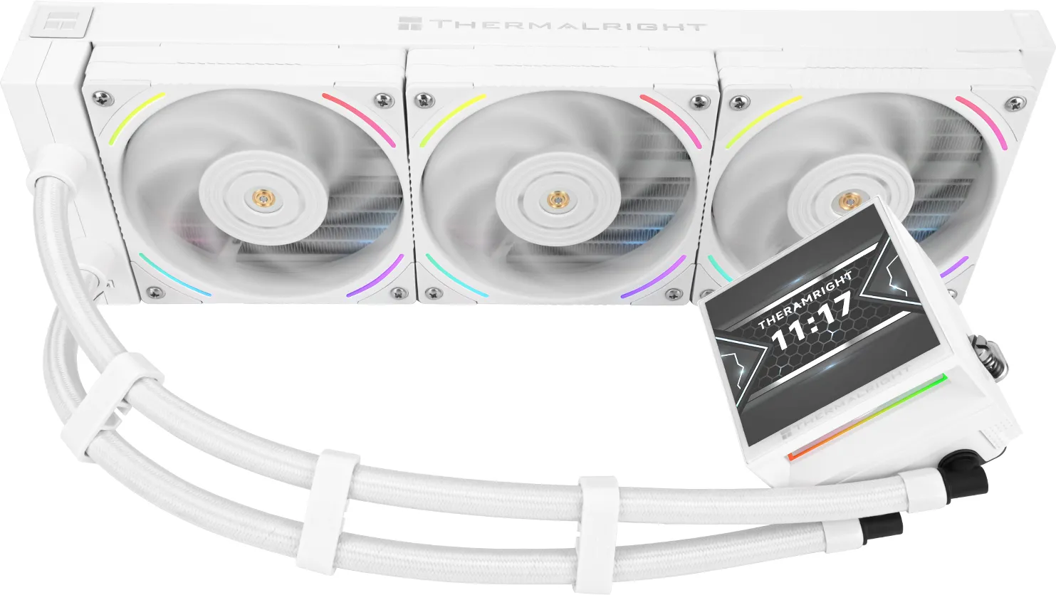 Kit Watercooling AIO Thermalright Hyper Vision RGB - 360mm (Blanc)