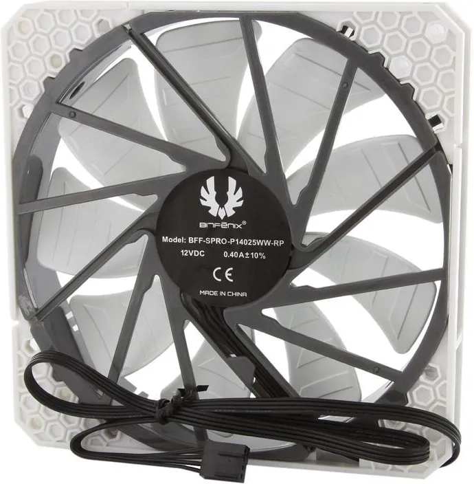 Ventilateur de boitier BitFenix Spectre Pro PWM 14cm (Blanc)