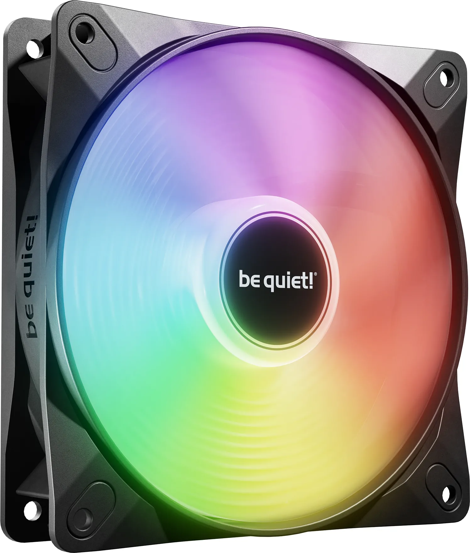 Lot de 3 Ventilateurs de boitier be quiet! Light Wings LX High Speed RGB - 12cm (Noir)