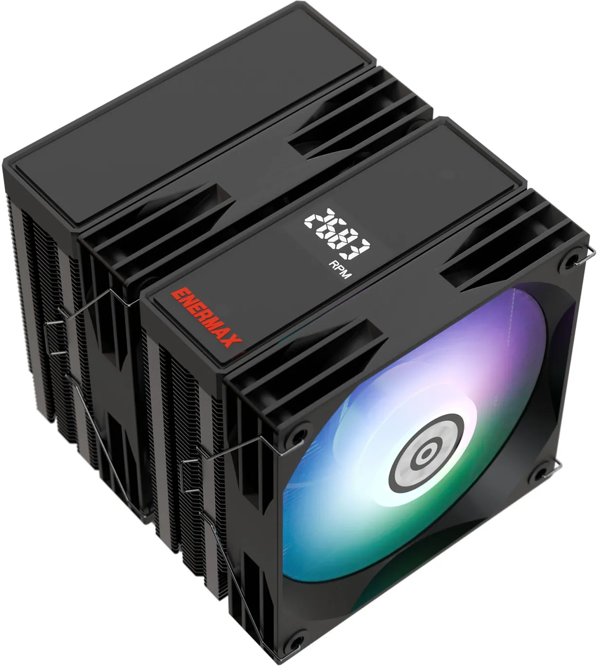 Ventilateur pour processeur Enermax ETS-T60D Digital RGB (Noir)