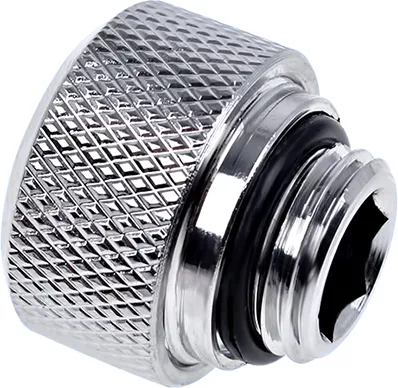 Raccord pour Tube Ø13mm - G1/4 Alphacool Eiszapfen (Argent)