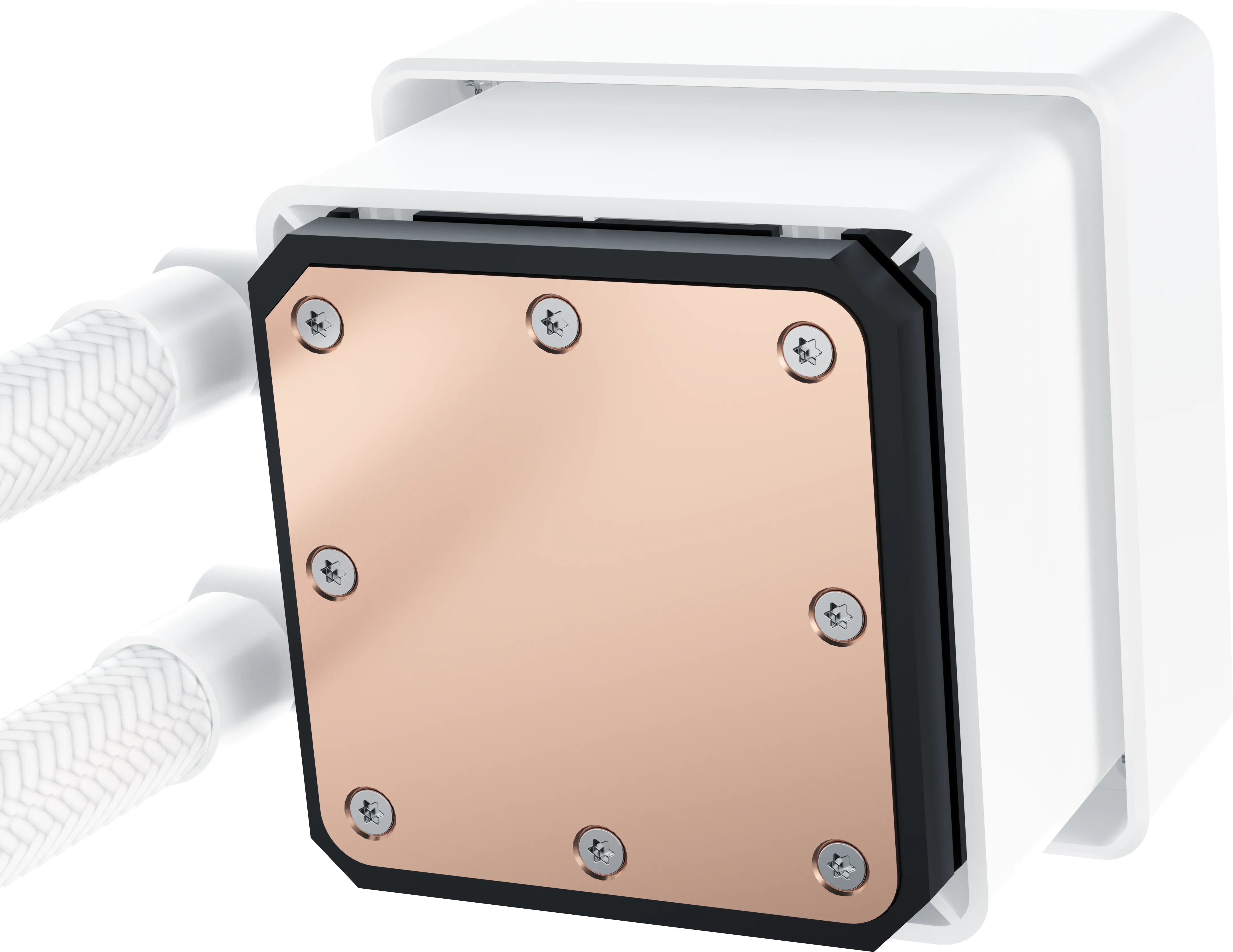 Kit Watercooling AIO Xigmatek Connect RGB - 240mm (Blanc)