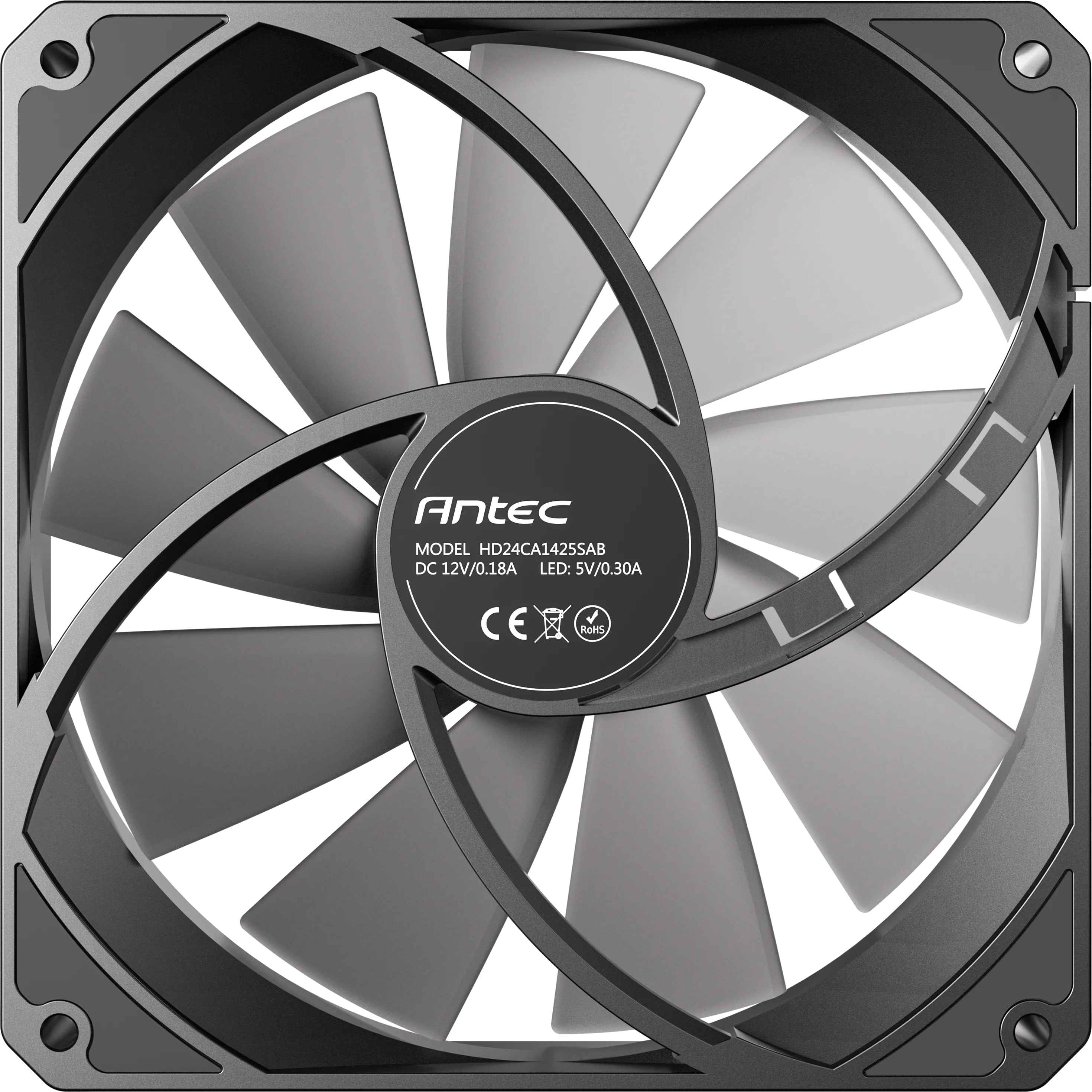 Ventilateur de boitier Antec P14 RGB - 14cm (Noir)