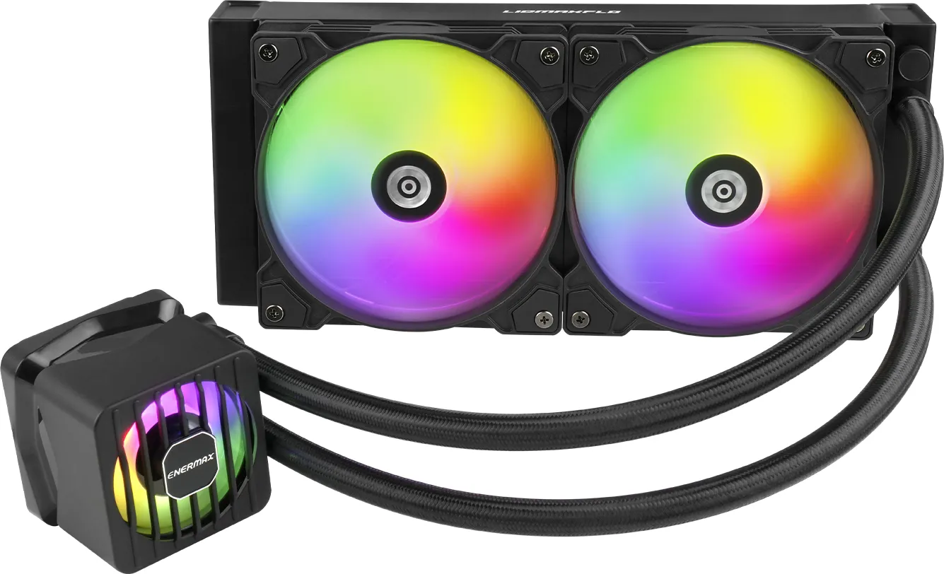 Kit Watercooling AIO Enermax LiqMaxFlo RGB - 240mm (Noir)