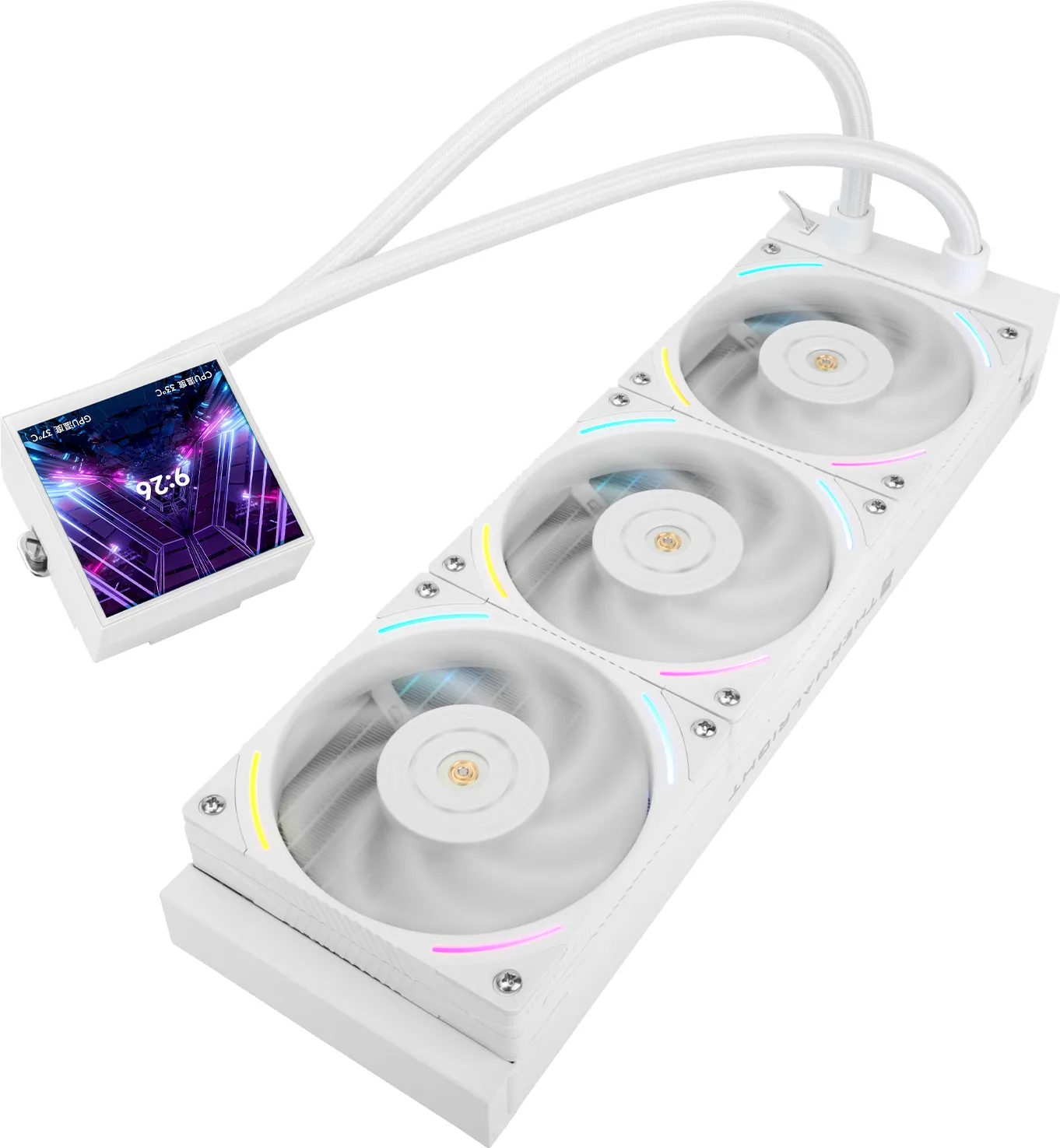 Kit Watercooling AIO Thermalright Hyper Vision RGB - 360mm (Blanc)