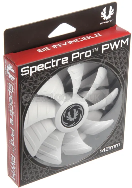 Ventilateur de boitier BitFenix Spectre Pro PWM 14cm (Blanc)