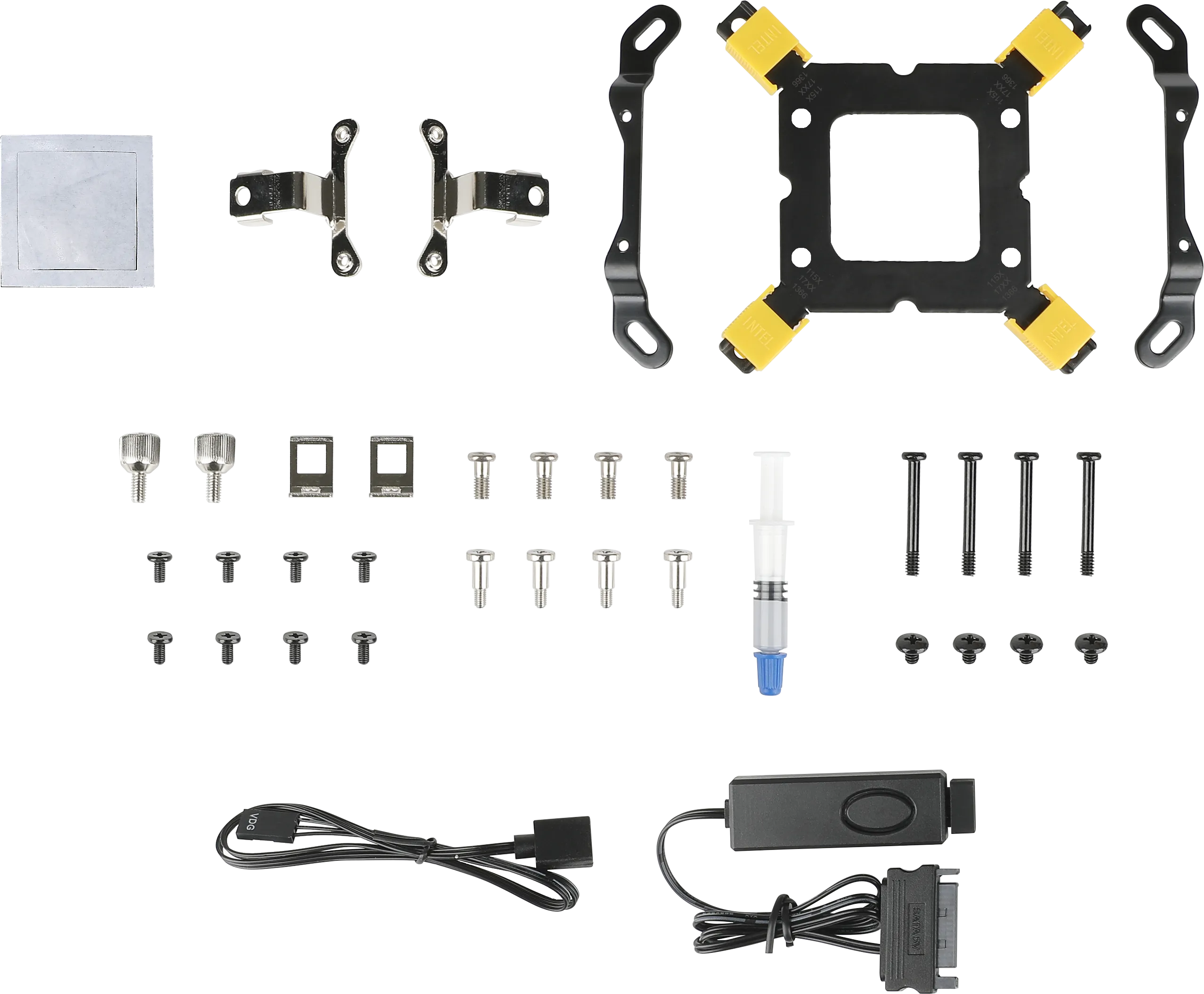 Kit Watercooling AIO Azza Galeforce RGB - 120mm (Noir)