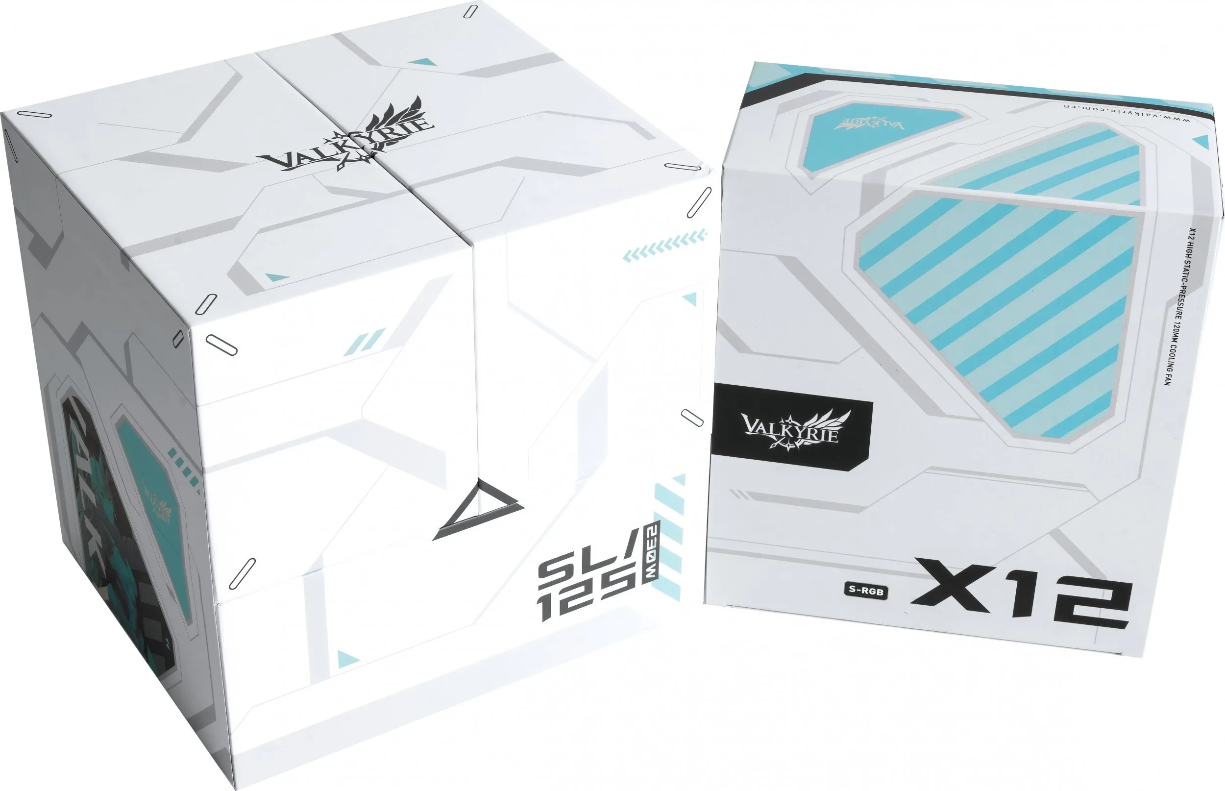 Ventilateur pour processeur Valkyrie Vind SL125 RGB (Blanc)