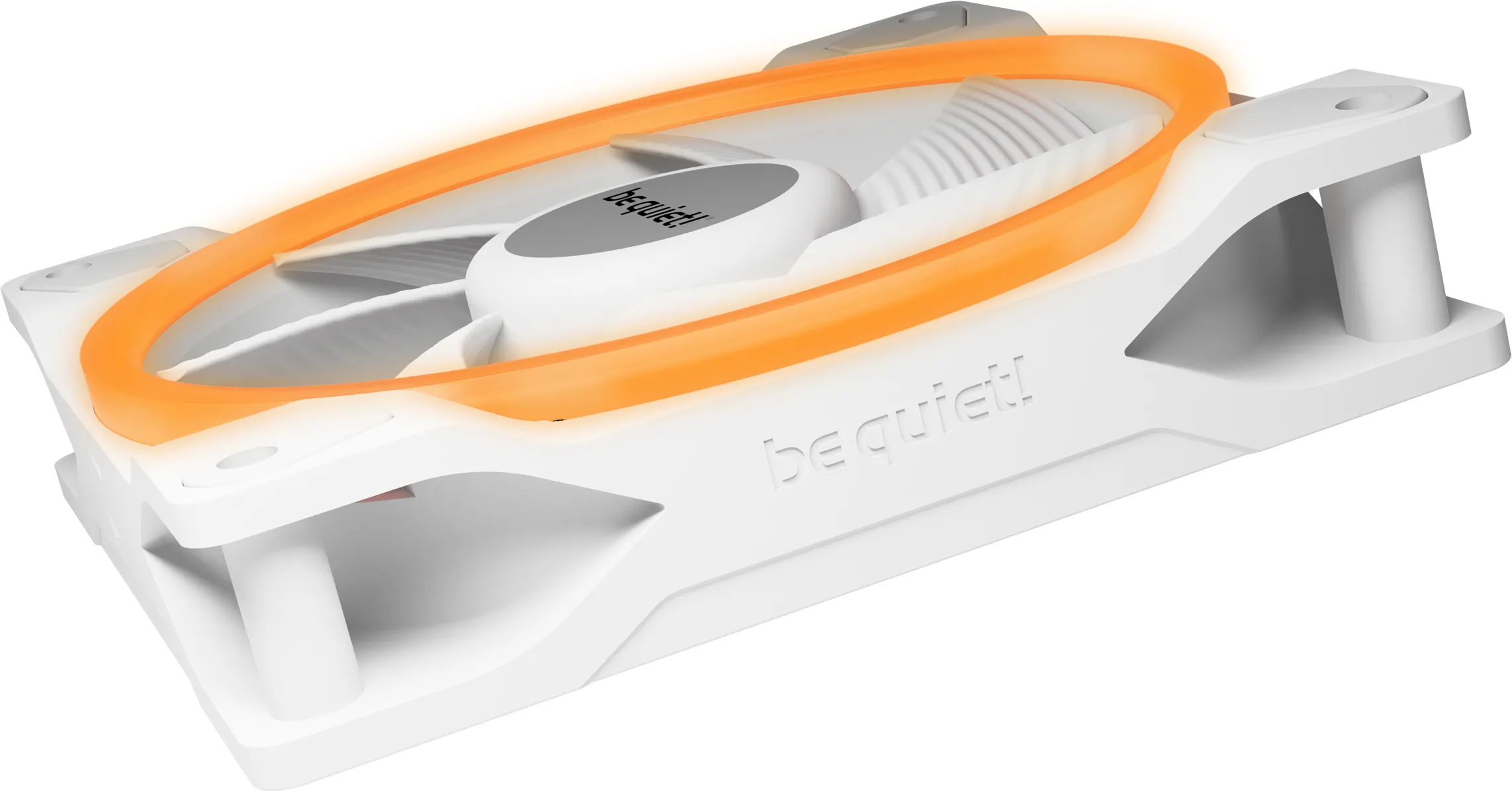 Lot de 3 Ventilateurs de boitier be quiet! Light Wings High Speed RGB - 14cm (Blanc)