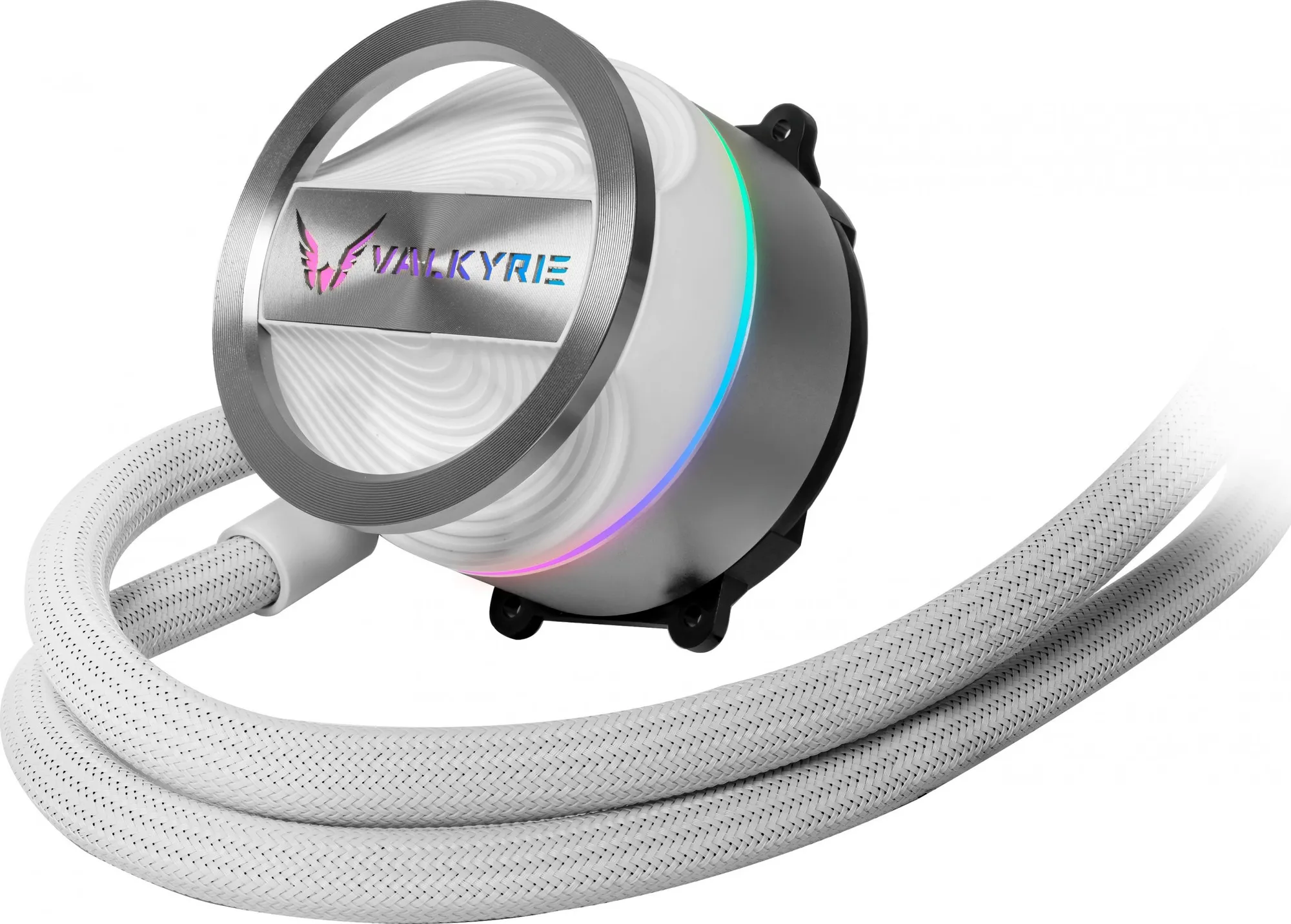 Kit Watercooling AIO Valkyrie Dragonfang RGB - 240mm (Blanc)
