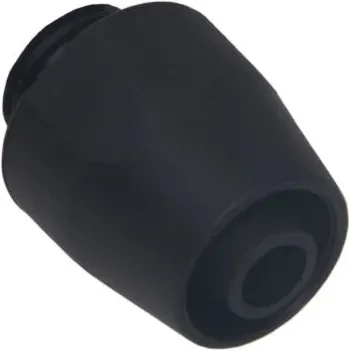 Lot de 6 Raccords à compression pour Tube Ø7,6/12,7mm - G1/4" Alphacool HF TPV Nylon (Noir)