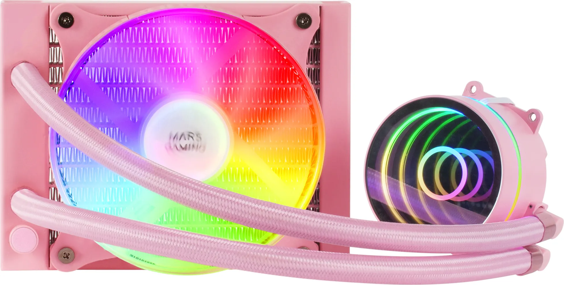 Kit Watercooling AIO Mars Gaming ML-One RGB - 120mm (Rose)