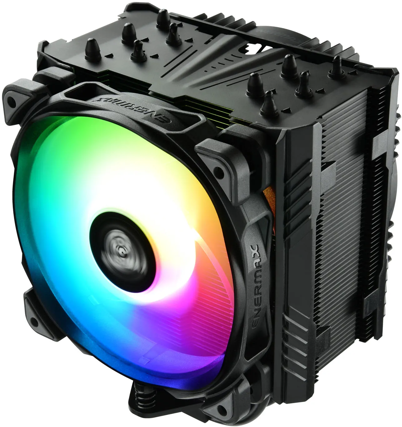 Ventilateur pour processeur Enermax ETS-T50 Axe RGB (Noir)