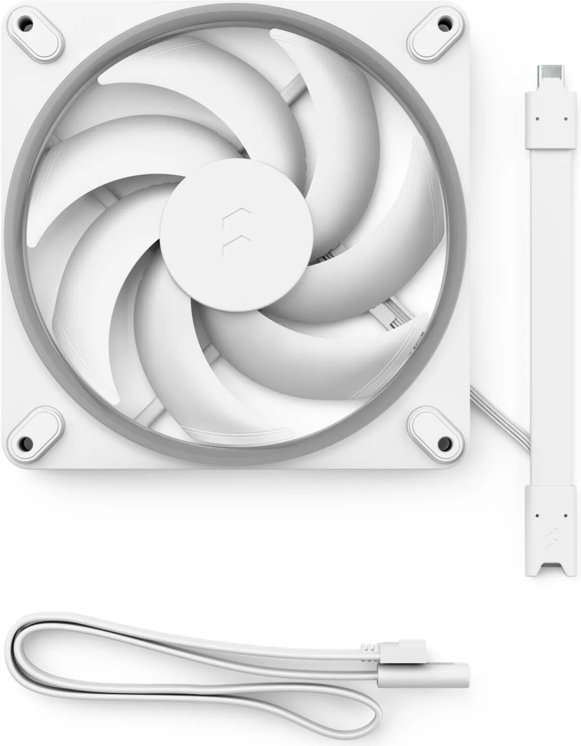 Ventilateur de boitier Fractal Design Momentum RGB - 14cm (Blanc)