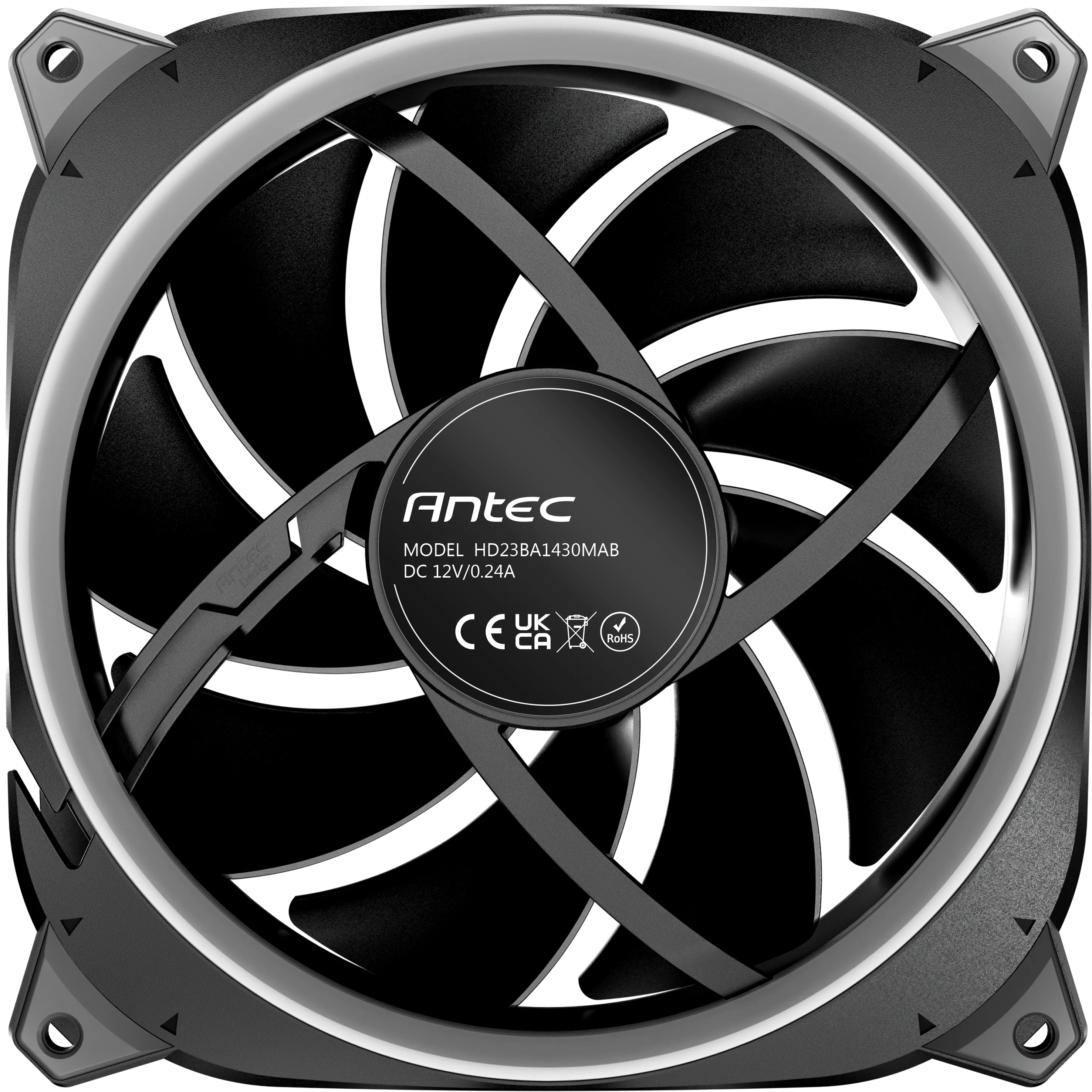 Ventilateur de boitier Antec Neo Prizm T3 RGB - 14cm (Noir)