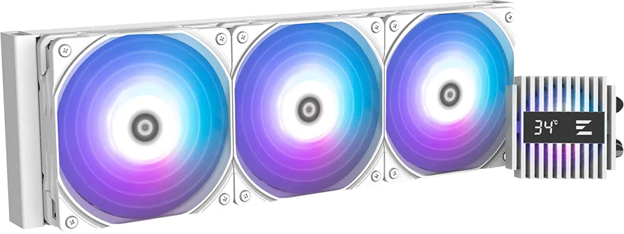 Kit Watercooling AIO Zalman Alpha2 RGB - 360mm (Blanc)