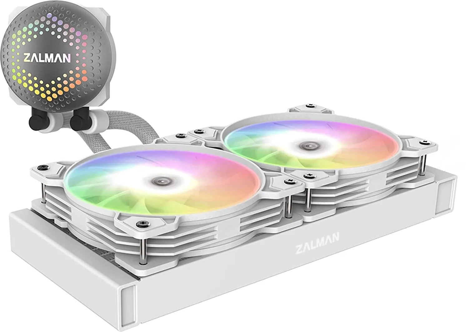 Kit Watercooling AIO Zalman Alpha RGB - 280mm (Blanc)