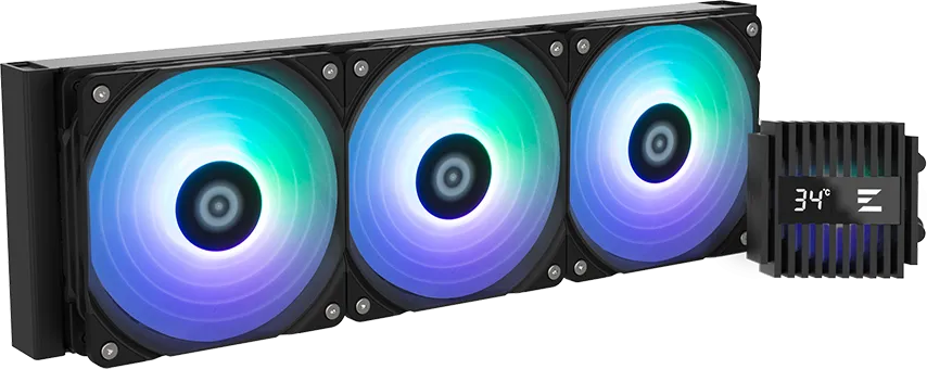 Kit Watercooling AIO Zalman Alpha2 RGB - 360mm (Noir)