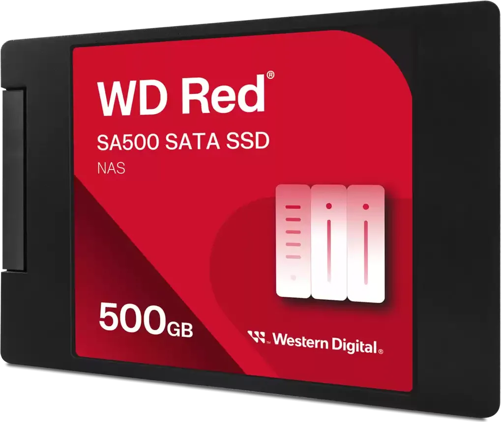 Disque SSD Western Digital Red SA500 NAS 500Go - S-ATA 2,5"