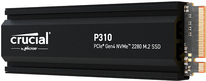 Disque SSD Crucial P310 1To avec dissipateur - M.2 NVMe Type 2230
