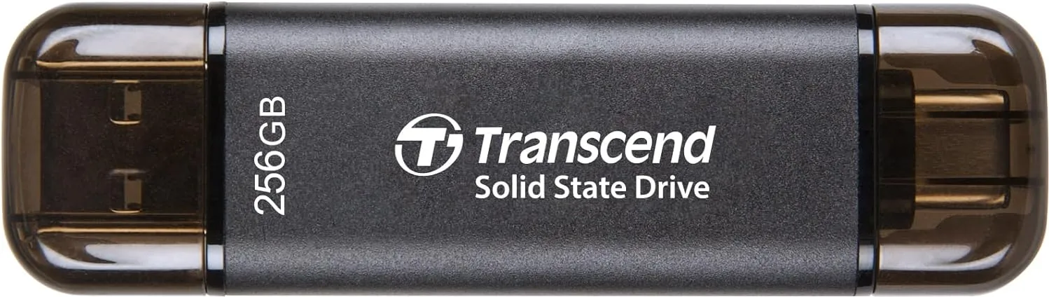 Disque SSD externe Transcend ESD310 - 256Go (Noir)