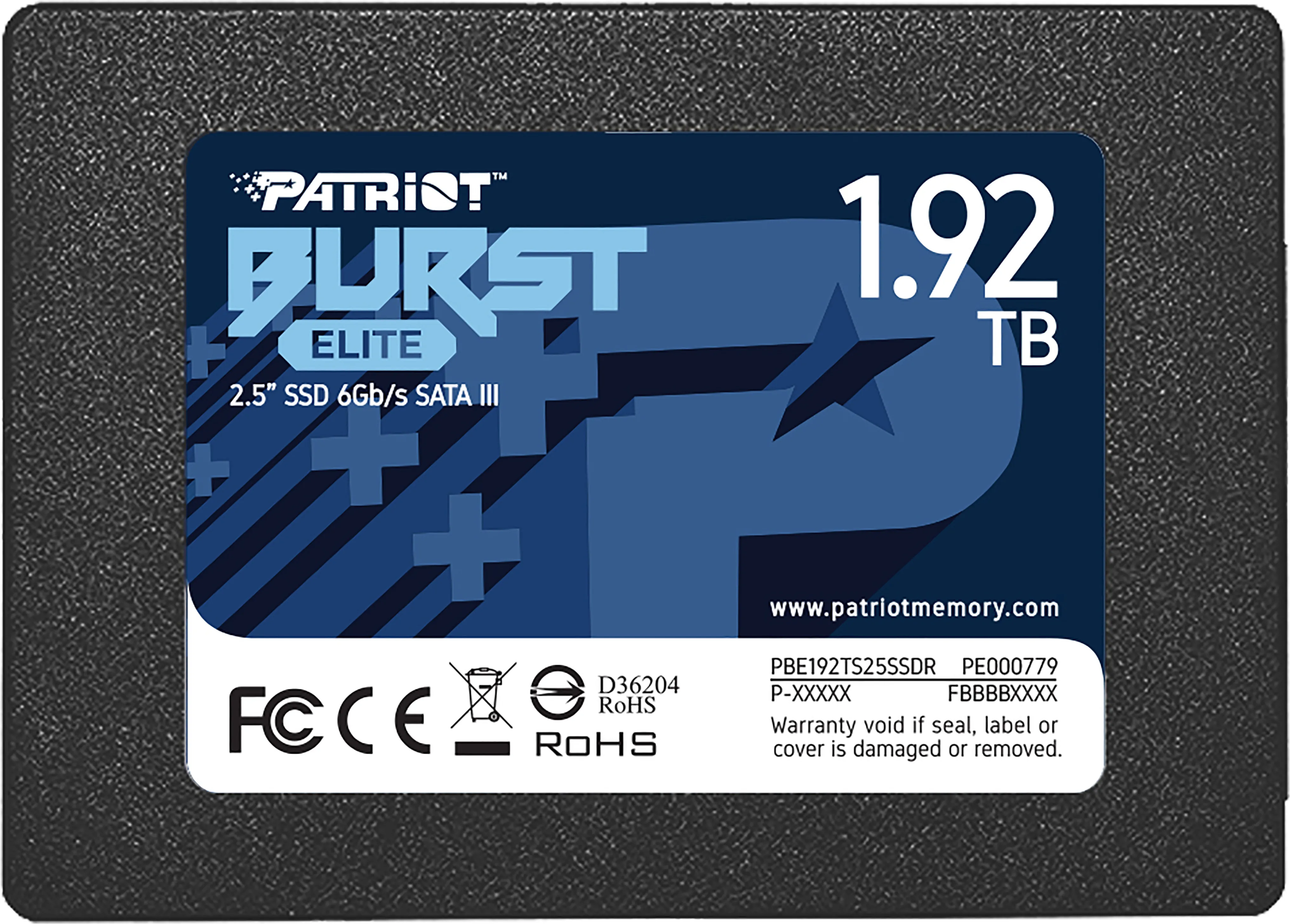 Disque SSD Patriot Burst Elite 2To  - S-ATA 2,5"