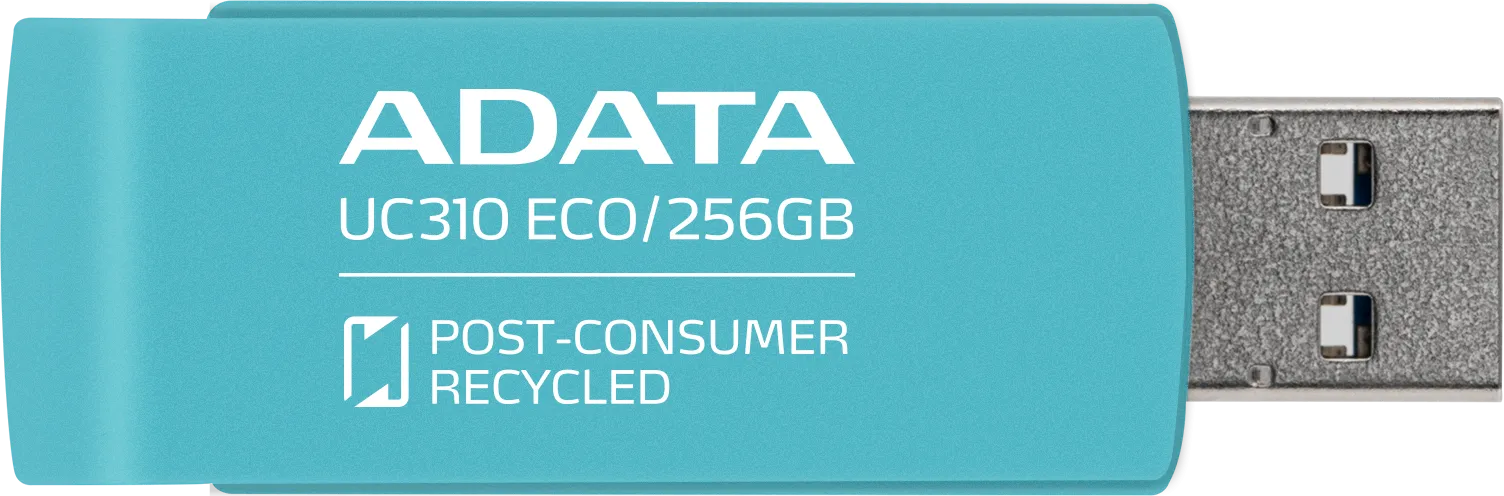 Clé USB 3.2 Adata UC310 Eco - 256Go (Bleu)